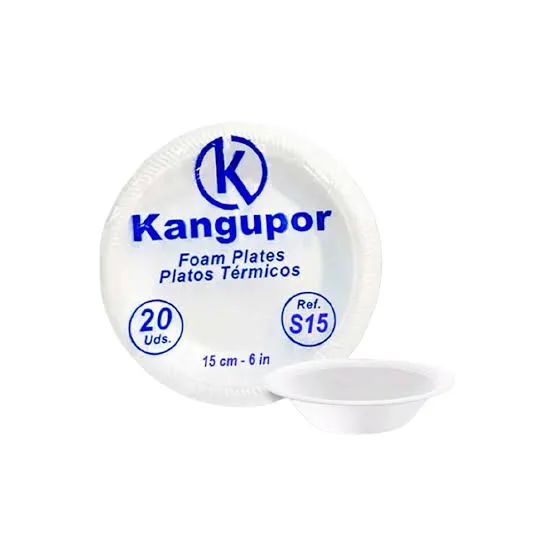 [2468] PLATO KANGUPOR NO. 15.5 PAQUETE X 20 UND