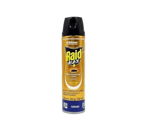 [1716] RAID DORADO MATA CUCARACHAS GRANDE X 285 ML