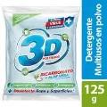 [7702191348611] DETERGENTE 3D EN POLVO BOLSA X 125 GR