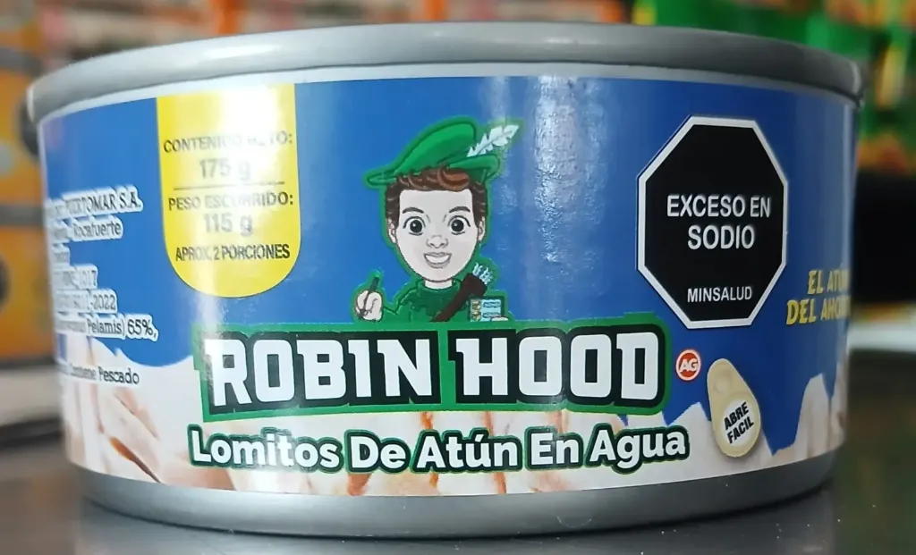[904] ATUN LOMITO AGUA BJ- ROBIN HOOD  LATA X 175 GR