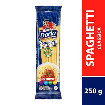 [7702085012024] PASTAS DORIA  BOLSA X 250 GR